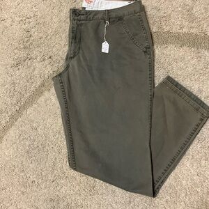 Gray Dockers straight leg